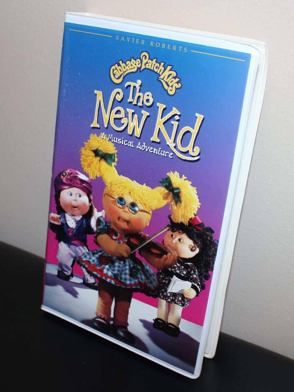 3/$55❤️1996 Cabbage Patch Kids The New Kid A Musical Adventure Clamshell VHS